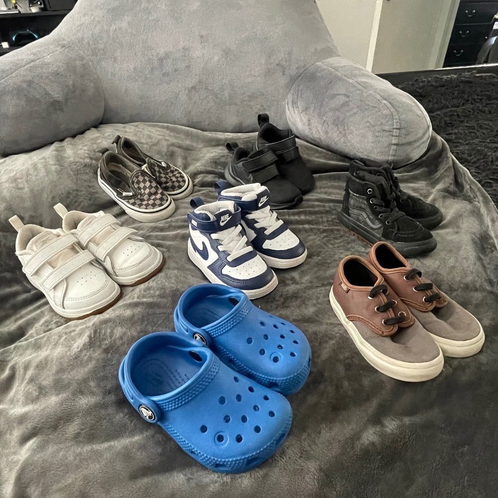 Baby Toddler Size 6 Lot of Shoes (7 Pairs)